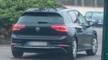 VW Golf Mk8 spies - rear