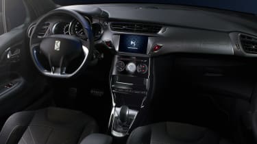 DS 3 hatchback and Cabrio - interior