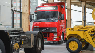 Volvo FH12 on display in World of Volvo museum