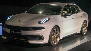 LYNK &amp; CO 03 concept - show front
