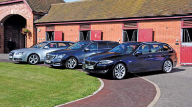 BMW 530d Touring vs. Rivals