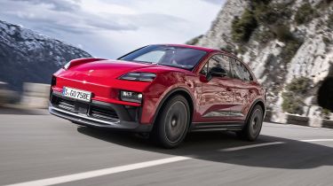 Porsche Macan Electric GTS - front tracking