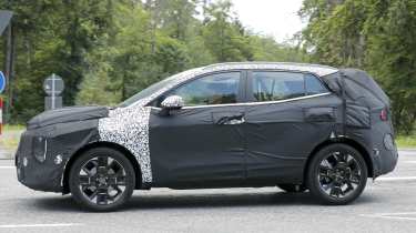 Kia Sportage facelift spyshot 3