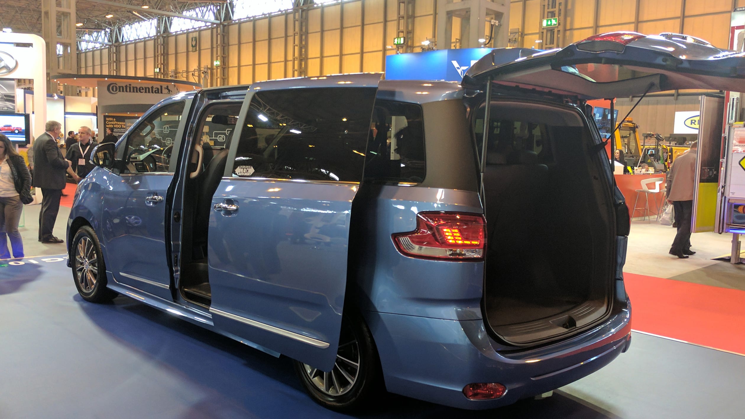 LDV G10 people carrier revealed in EG10 electric guise pictures
