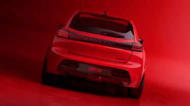 Peugeot E-208 GTi - rear static