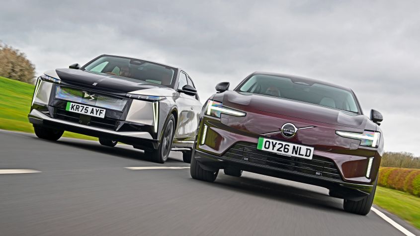 EV exec twin test: Volvo's Swedish minimalism meets Parisian style from DS, but can either topple the Germans?