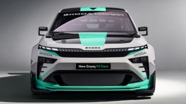Skoda Enyaq RS Race concept - front end