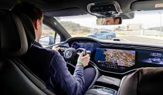 Mercedes EQS steer-by-wire