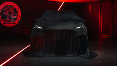New Mercedes-AMG GT SUV - front end teaser
