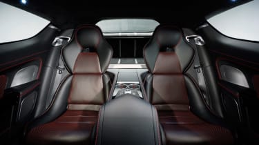 Aston Martin Rapide S rear seats