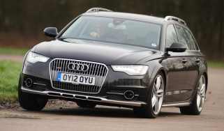Audi A6 Allroad front cornering