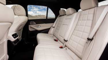 Mercedes GLE - rear seats