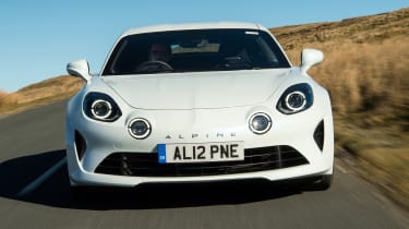 Alpine A110 Pure - front 