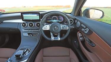 Used Mercedes C-Class Coupe - dash
