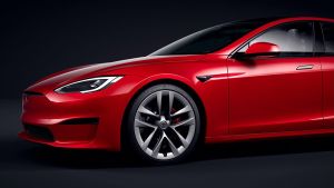 Tesla Model S facelift - front detail