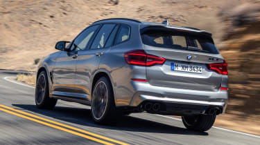 BMW X3 M Competition - rear