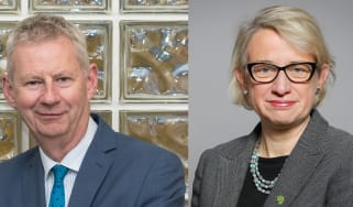 Edmund King and Natalie Bennett