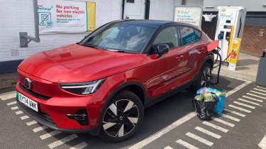 Volvo EC40 Plus long-term - charging