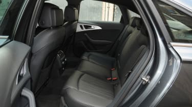 Audi A6 BiTDI S line rear seats