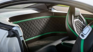 Bentley GT3-R rear interior