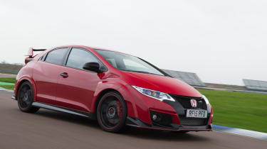 Honda Civic Type R long term - First Report front tracking 2