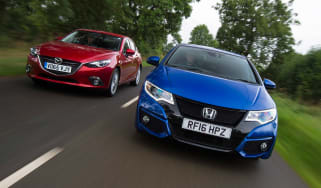 Honda Civic Sport vs Mazda 3 - header