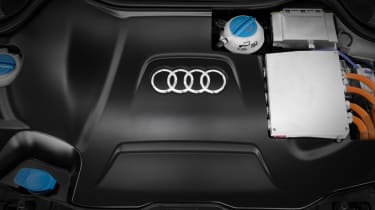 Audi A1 e-tron under the bonnet