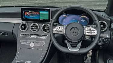 Used Mercedes C-Class Cabriolet - dash