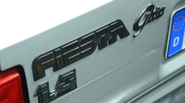 Ford Fiesta Mk2 - rear badge