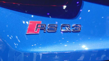 Audi RS Q3 Performance - Geneva show badge detail