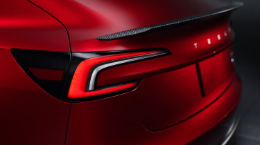 Tesla Model 3 Performance rear lights
