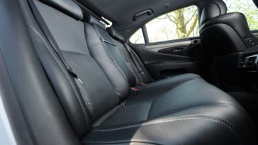 Lexus LS rear seats