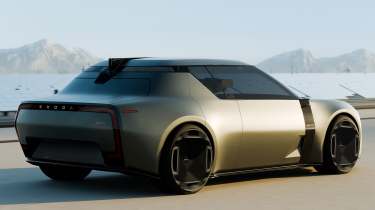 Skoda 1000 MBX four-seater concept - rear 3/4
