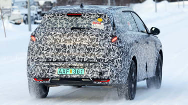 Peugeot E-5008 (camouflaged) - rear