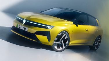 Vauxhall Astra facelift 2025 - front