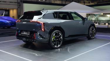 Kia EV4 GT - rear 3/4 static