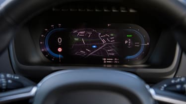 Volvo XC90 T8 Recharge - dashboard screen