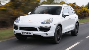 Porsche Cayenne S Diesel front action