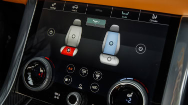 Range Rover Sport SVR - seat controls
