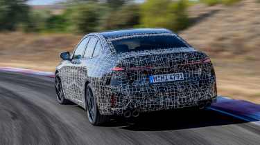 BMW M350 xDrive prototype - rear action