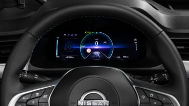 Nissan Townstar - dashboard screen