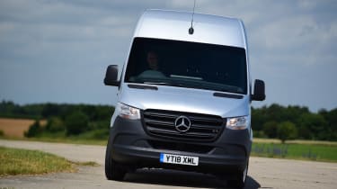 Mercedes Sprinter Van of the Year 2018 head on