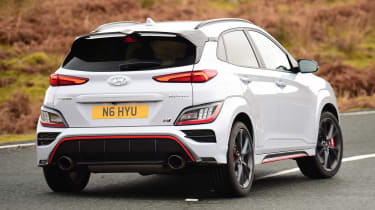 Hyundai Kona N - rear tracking