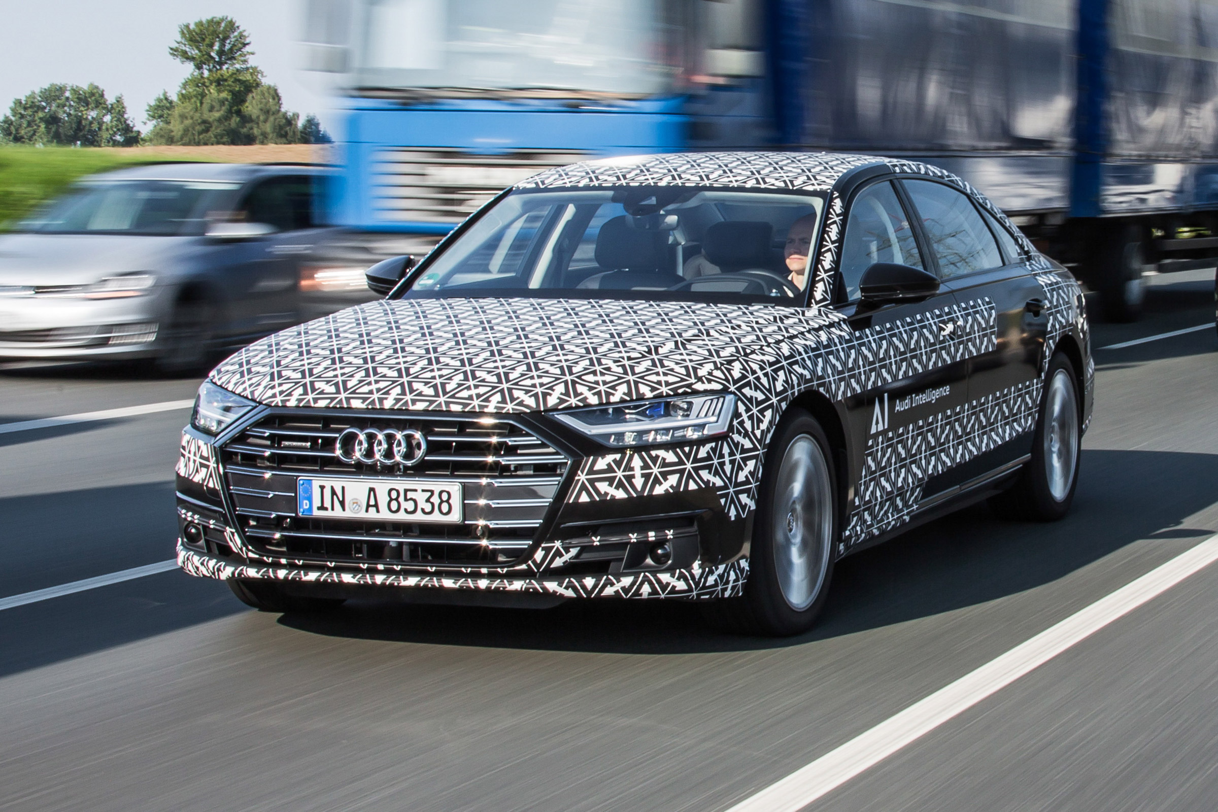 New Audi A8 autonomous ride review | Auto Express