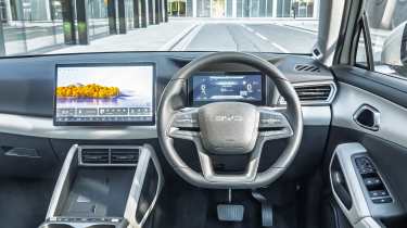 BYD Atto 2 UK 2025 - front interior