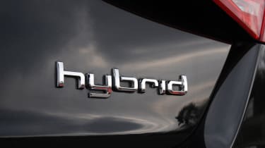 Audi A8L Hybrid 2.0 TFSI badge