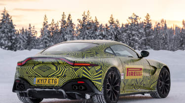 Aston Martin Vantage prototype - rear static