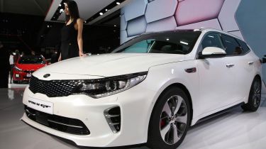 Kia Optima SW GT at Geneva