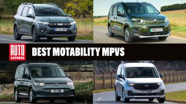 Best Motability MPVs - November 2025 update 