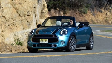 MINI Convertible Automatic - roof down